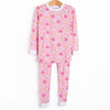 Dancing Queen Bamboo Pajama Set, Pink