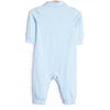 Levi Long Romper, Blue