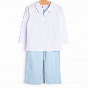 Levi Pant Set, Blue