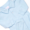 Levi Long Romper, Blue