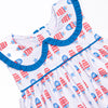 Taste of Freedom Dress, Blue