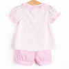 Minnie Memories Applique Bloomer Set, Pink