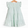 Sweet Pea Tiered Dress, Green