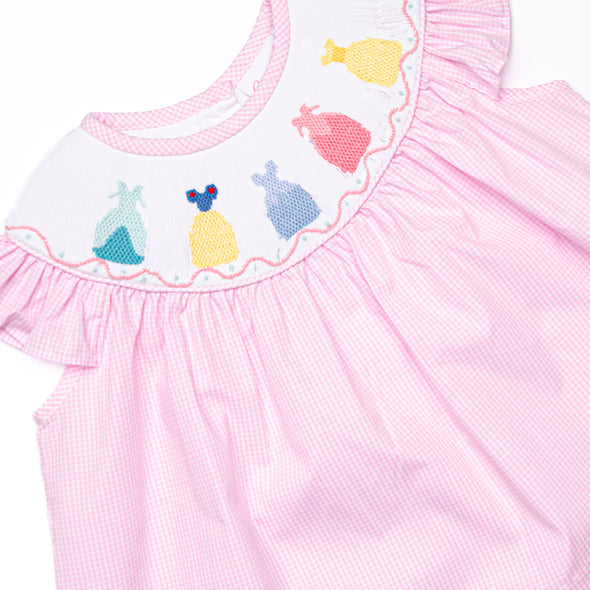 Dress-Up Dreams Smocked Short Set, Pink