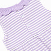 Hannah Dress, Purple Stripe