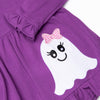 Ghoul Friend Applique Legging Set, Purple