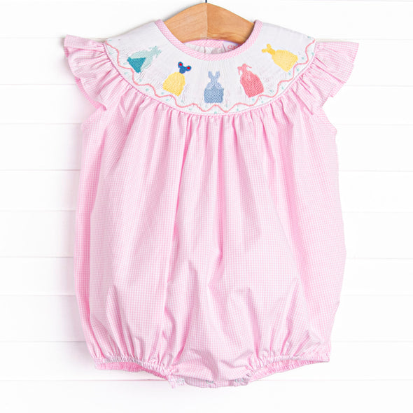 Dress-Up Dreams Smocked Bubble, Pink