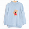 Cozy Cuddle Rolled Neck Sweater, Blue