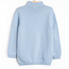 Cozy Cuddle Rolled Neck Sweater, Blue