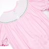 Lucky Me Smocked Bubble, Pink