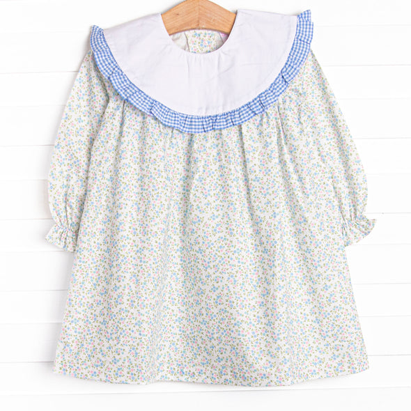 Days of Blue Blooms Dress, Blue