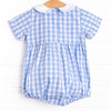 Trail Ride Trio Smocked Bubble, Blue