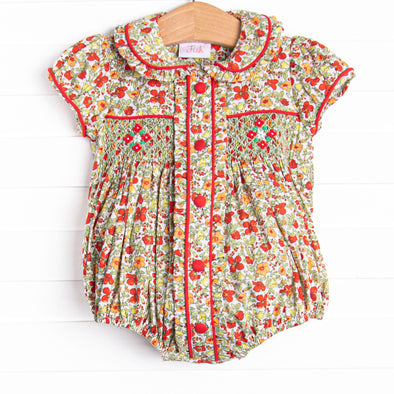 Ruby Red Bundles Smocked Bubble, Green