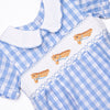 Trail Ride Trio Smocked Bubble, Blue