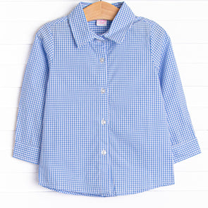 Days of Blue Button-Up Shirt, Blue