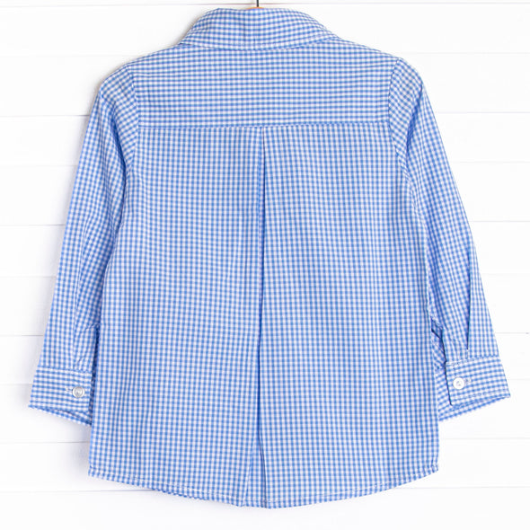 Days of Blue Button-Up Shirt, Blue