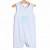 Noah Pocket Jon Jon, Light Blue Stripe