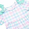 Cotton Candy Colors Dress, Green