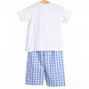 Trail Ride Trio Smocked Pant Set, Blue