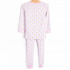 Carrot Patch Bamboo Pajama Set, Pink