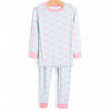 Egg-Stra Special Sunday Bamboo Pajama Set, Green