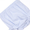 Southern Seersucker Diaper Set, Blue