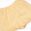 Sunday Sunshine Ruffle Short Set, Yellow