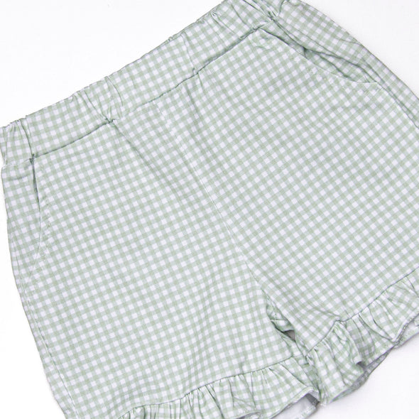 Cottontail Colors Short Set, Green