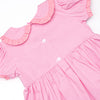 Poppy Cottontail Smocked Dress, Pink Gingham