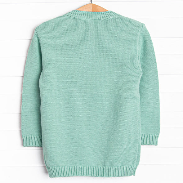 Egg Hunt Sweater, Green