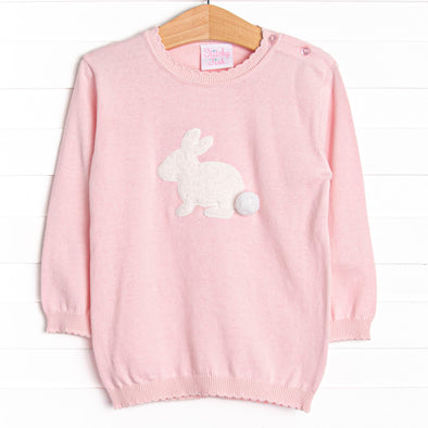 Bunny Hop Sweater, Pink