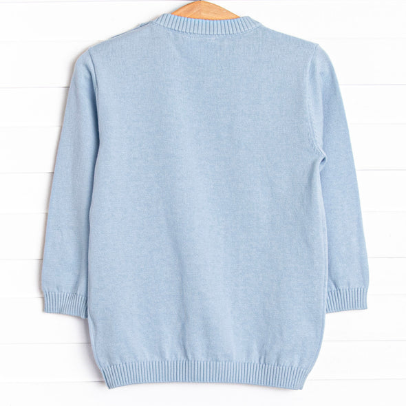 Bunny Hop Sweater, Blue