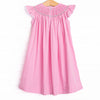 No Bunny But You Smocked Bishop Dress, Pink