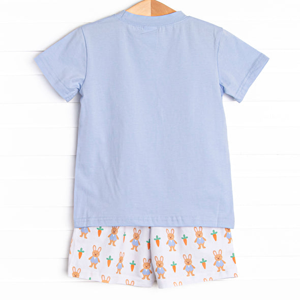 Peter Cottontail Short Set, Blue