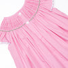 No Bunny But You Smocked Bishop Dress, Pink