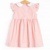 Shepherding Fields Smocked Dress, Pink