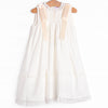 Heirloom Sleeveless Dress, White