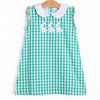 Hoppy Holiday Applique Dress, Green