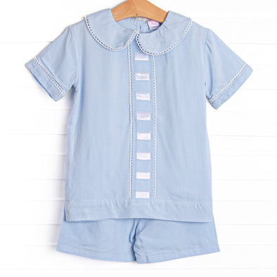 Heirloom Short Set, Blue