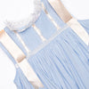 Heirloom Sleeveless Dress, Blue