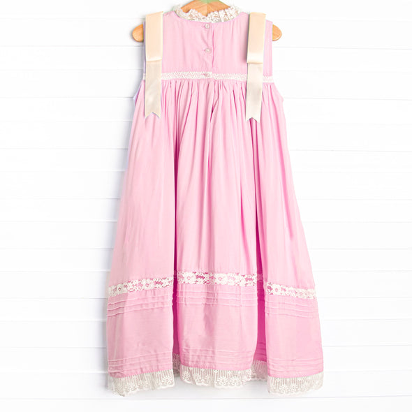 Heirloom Sleeveless Dress, Pink