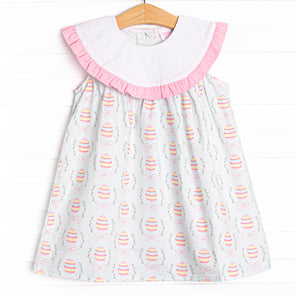 Egg-Stra Special Sunday Dress, Pink