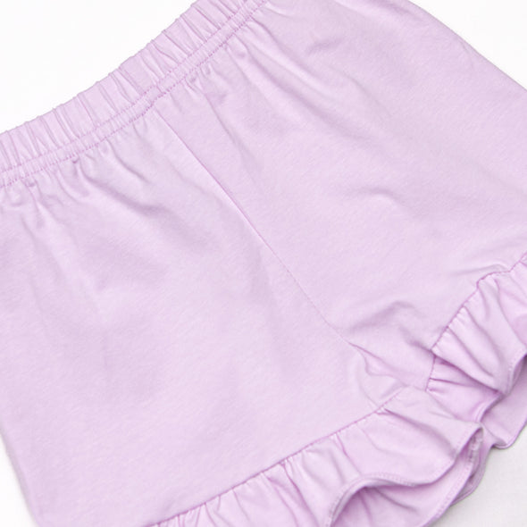 Pippa Short Set, Lilac Stripe