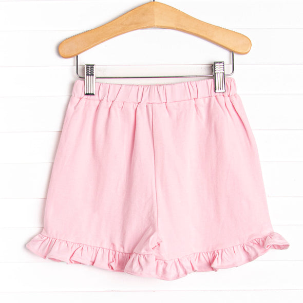 Nora Knit Ruffle Pocket Shorts, (6 Colors)