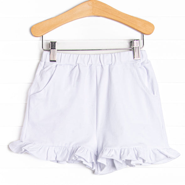 Nora Knit Ruffle Pocket Shorts, (6 Colors)