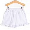 Nora Knit Ruffle Pocket Shorts, (6 Colors)