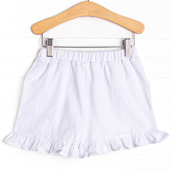 Nora Knit Ruffle Pocket Shorts, (6 Colors)