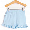 Nora Knit Ruffle Pocket Shorts, (6 Colors)