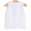 Samantha Scalloped Collar Sleeveless Top, (4 Colors)