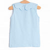 Samantha Scalloped Collar Sleeveless Top, (4 Colors)